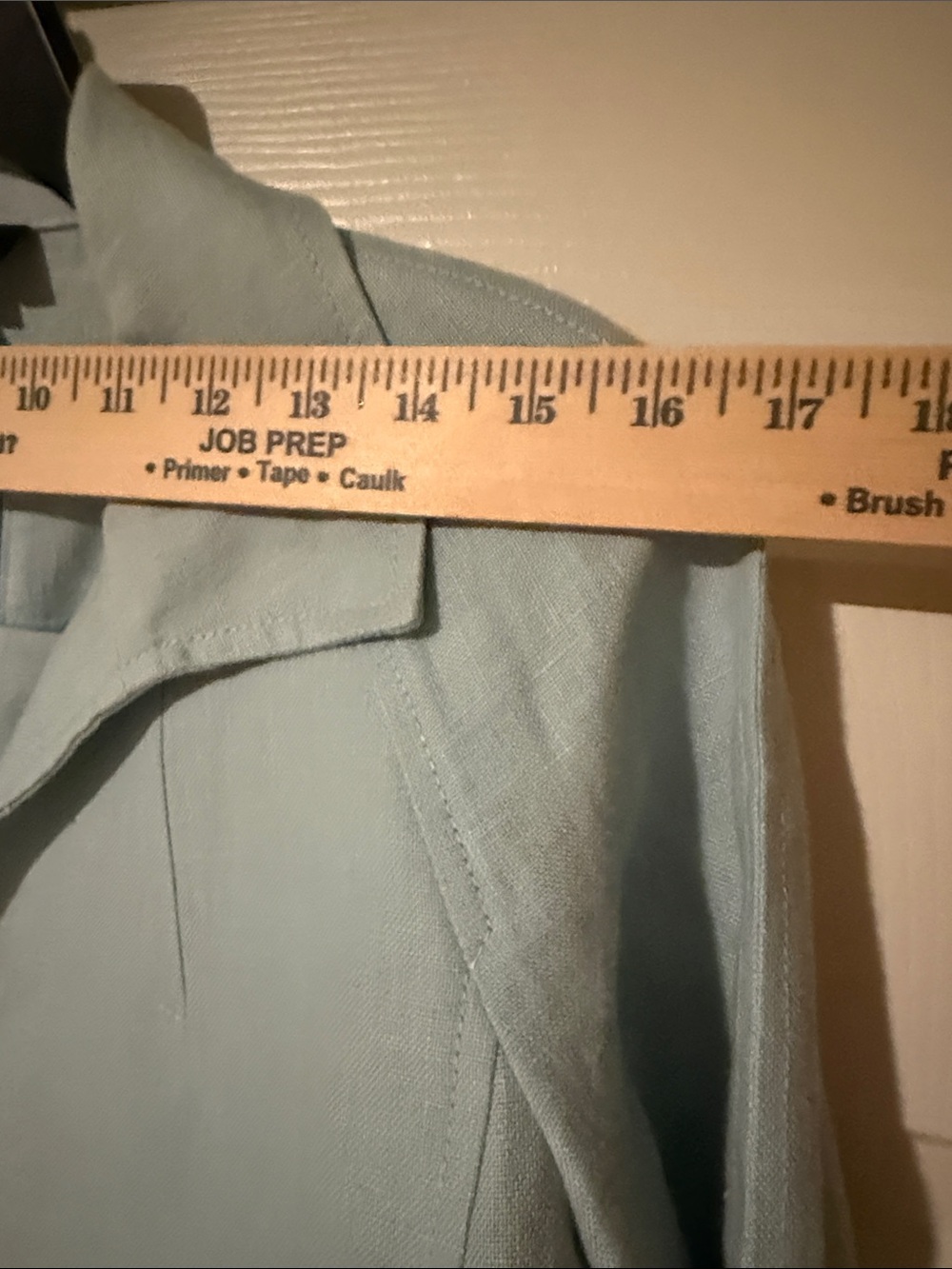 Talbots Pale Blue Two-Piece Skirt Suit - Picture 12 of 12